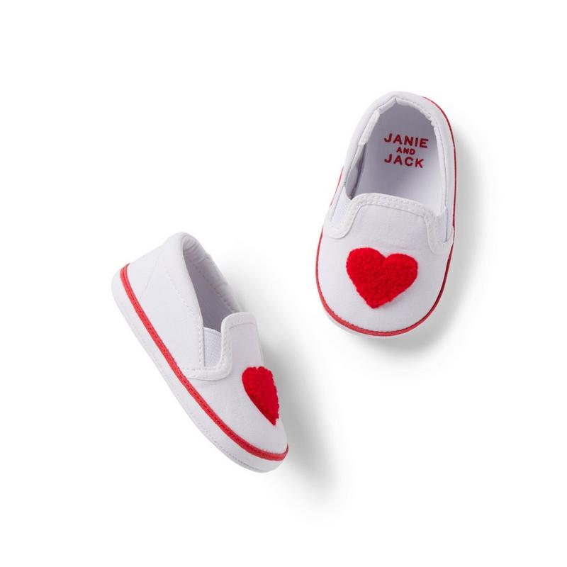 Baby Heart Slip-On Sneaker - Janie And Jack
